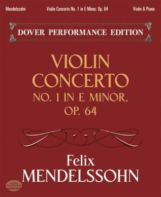 Violin Concerto In E Minor Op 64 With Separate Violin Part