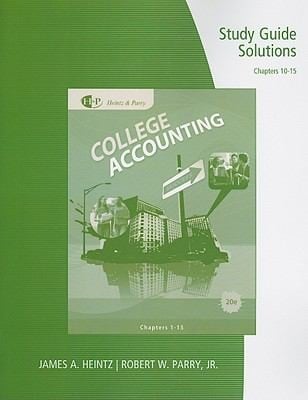 College Accounting Study Guide Solutions Chapters 1015