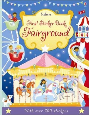 First Sticker Book Fairground
            
                Usborne First Sticker Books