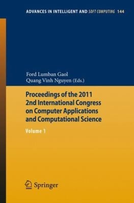Proceedings Of The 2011 2nd International Congress On Computer Applications And Computational Science