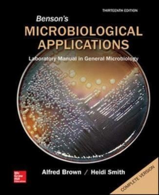 Bensons Microbiological Applications Complete Version