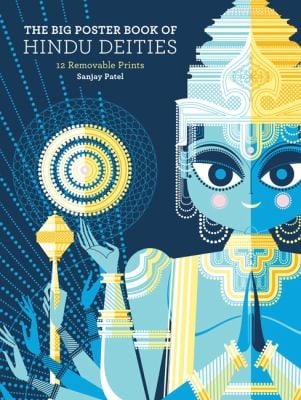 The Big Poster Book Of Hindu Deities 12 Removable Prints