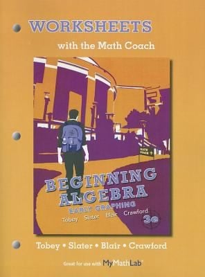 Beginning Algebra Worksheets With The Math Coach Early Graphing