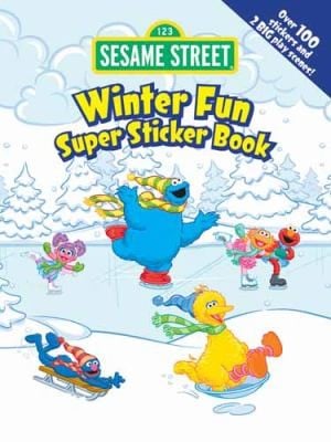 Sesame Street Winter Fun Super Sticker Book