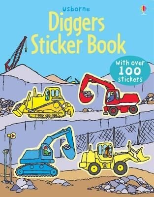 Diggers Sticker Book
            
                Usborne Sticker Books