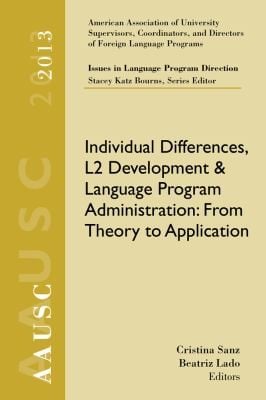 Issues In Language Program Direction 2013