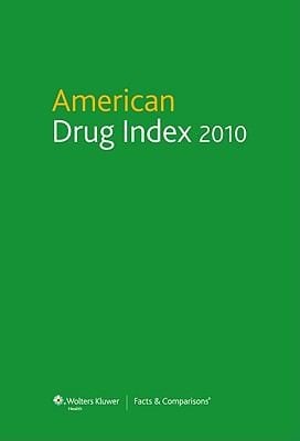 American Drug Index 2010