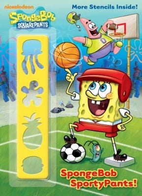 Spongebob Sportypants Color Plus Stencil