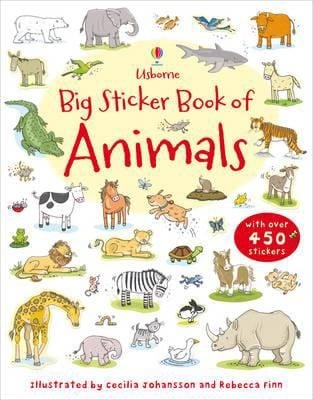 Big Sticker Book Of Animals