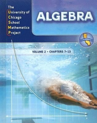 UCSMP Algebra Volume 2