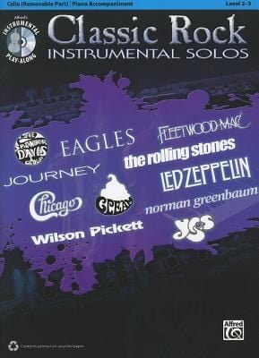 Classic Rock Instrumental Solos Cello Piano Accompaniment
