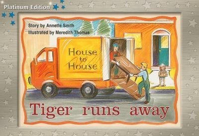 Tiger Runs Away
            
                Rigby PM Collection Platinum Edition Blue Level