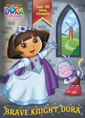 Brave Knight Dora Hologramatic Sticker Book