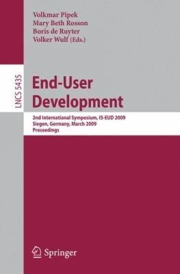 Enduser Development 2nd International Symposium Proceedings
