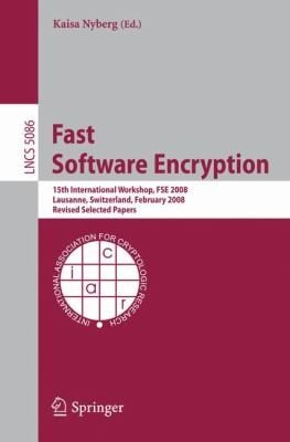 Fast Software Encryption 15th International Workshop Revised Selected Papers