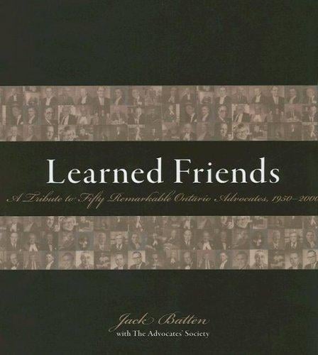 Learned Friends
