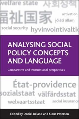 Analysing social policy concepts and language