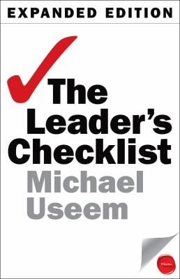 The Leaders Checklist 15 Missioncritical Principles