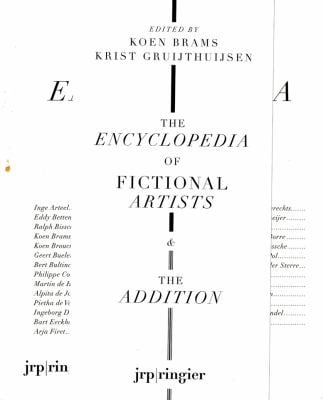 The Encyclopedia of Fictional Artists