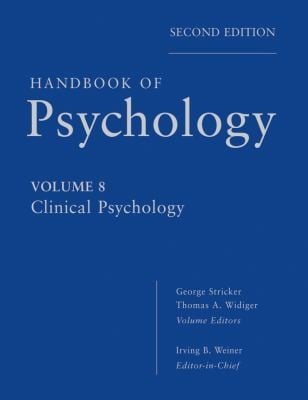 Handbook Of Psychology Clinical Pschychology