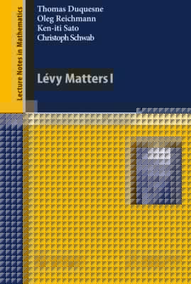 L Vy Matters I Recent Progress in Theory and Applications
            
                Lecture Notes in Mathematics  Levy Matters