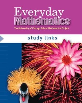 Everyday Math  Consumable Study Links Grade 4