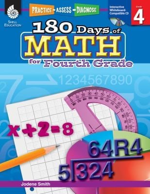 180 Days of Math for Fourth Grade With CDROM
            
                Practice Assess Diagnose