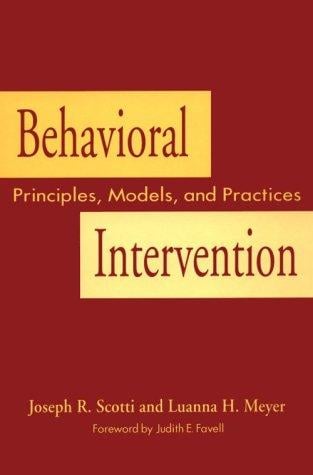 Behavioral intervention