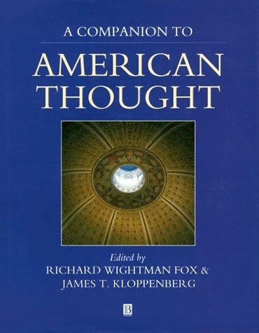 A companion to American thought