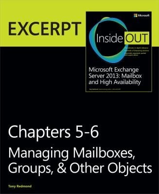 Managing Mailboxes Groups  Other Objects