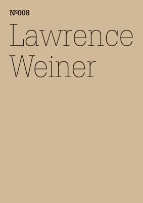 Lawrence Weiner
            
                100 Notes  100 Thoughts100 Notizen  100 Gedanken