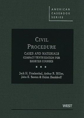 Civil Procedure Cases And Materials