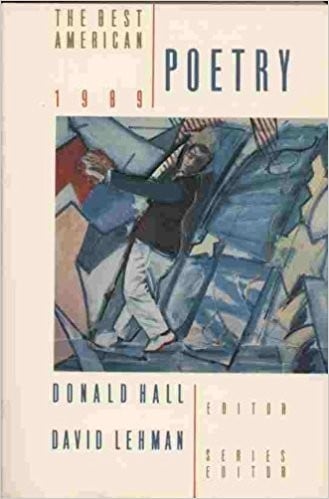 The Best American Poetry 1989