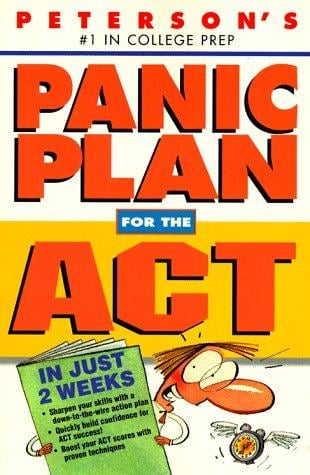 Peterson's panic plan for the ACT