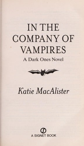 In the company of vampires