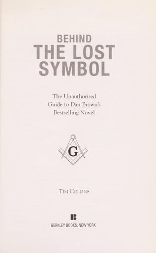 Behind The lost symbol
