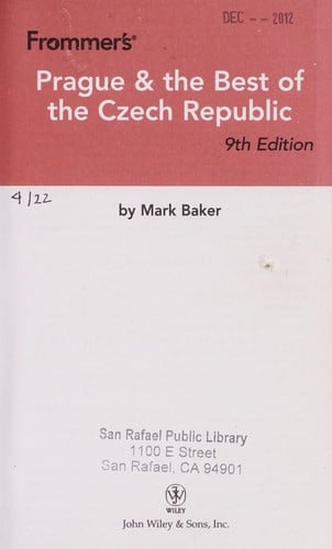 Frommer's Prague & the best of the Czech Republic