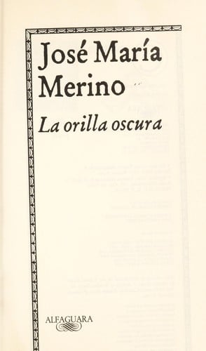 La orilla oscura