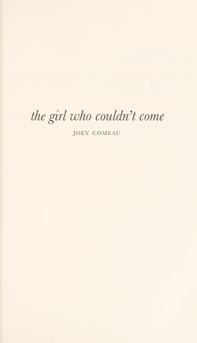 The girl who couldn't come