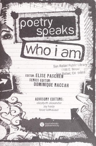 Poetry speaks who I am