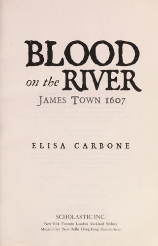Blood on the river