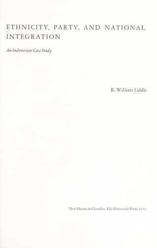 Ethnicity, party, and national integration