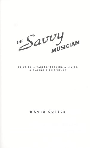 The savvy musician