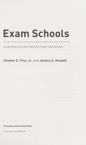 Exam schools