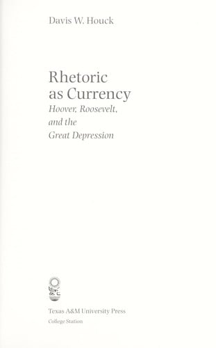 Rhetoric as Currency