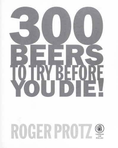300 beers to try before you die!