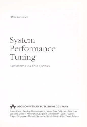 System performance tuning