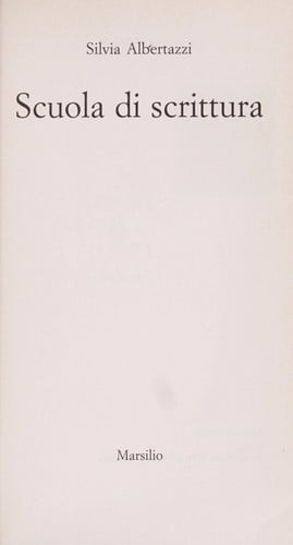 Scuola di scrittura