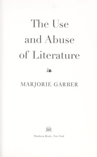 The use and abuse of literature