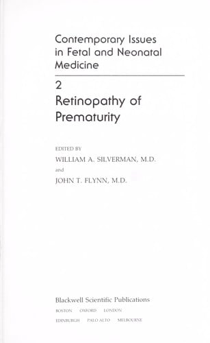 Retinopathy of prematurity